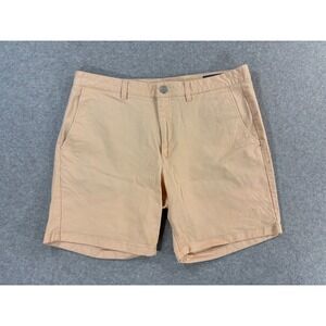 Bonobos Washed Chino 7" Casual‎ Shorts (Men's 35) Peach